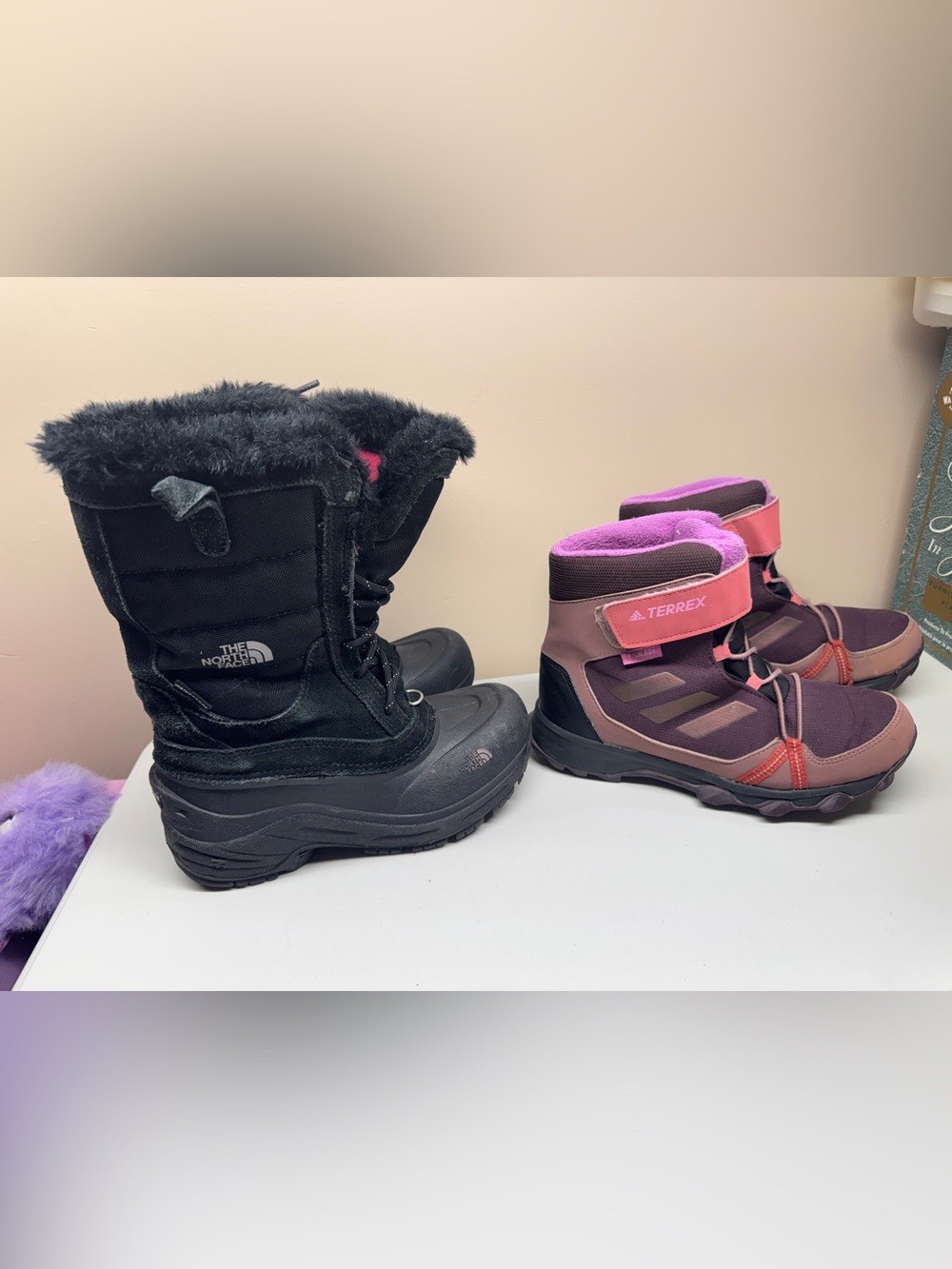 The North Face & Adidas Terrex Kids Winter Boots
